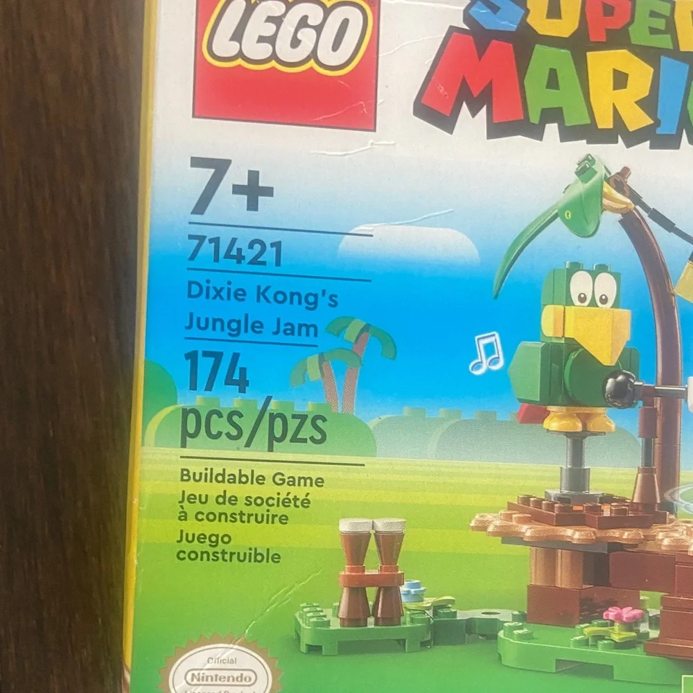 LEGO Super Mario Jungle Expansion Set with Green and Yellow